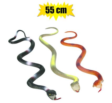 ANIMALS SNAKE PVC ASSTD
