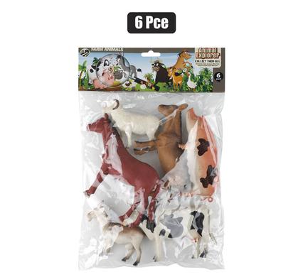 ANIMALS FARM 6pc 11-18cm
