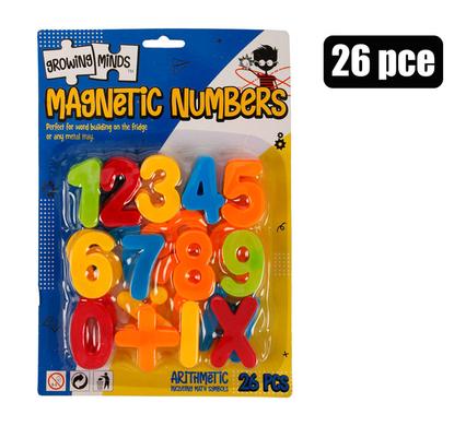 EDU MAGNETIC NUMBERS/ARITHMETIC 26pc