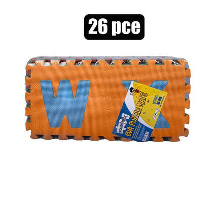 EDU EVA MAT ABC 26PC 28x28cm