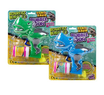 BUBBLE DINOSAUR FRICTION GUN
