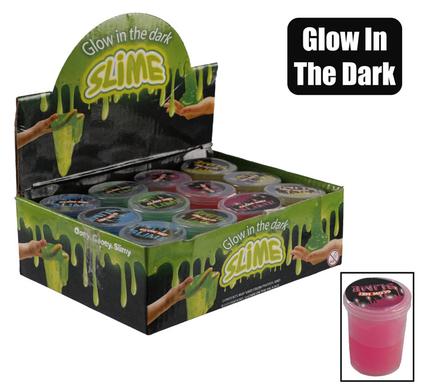 NOVELTY SLIME GLOW 4cm