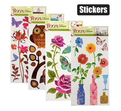 STICKER ROOM DECOR NATURE 60x32cm