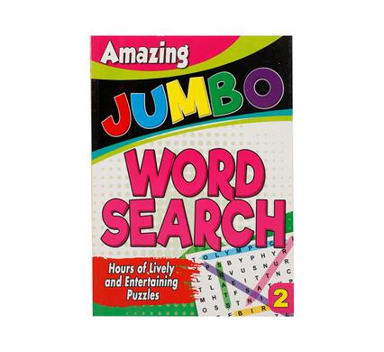 BOOK PUZZLE AMAZING JUMBO WORD SEARCH 2