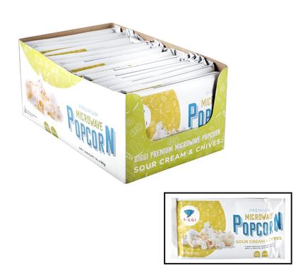 SWEET SNACK BB POPCORN SCRM&CHIVES 100g