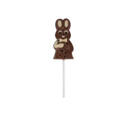 SWEET CHOC RP BUNNY ON STICK PAINTED 20g