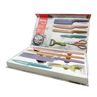 CondoreHome 6-PCS colorful Kitchen Knife Set
