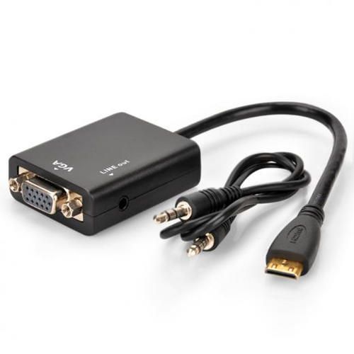 HDMI to VGA Converter with Audio Output