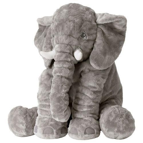 Cute Jumbo Elephant Plush Toy 60cm - Grey
