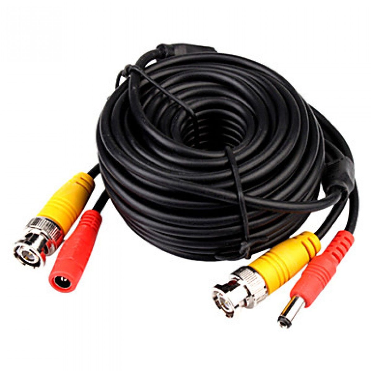 30M Power & Video CCTV Camera Cable - Black