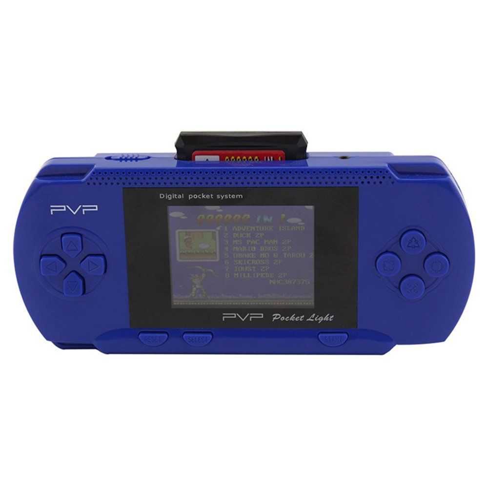 PVP 8-Bit Hand-Held Game Console - Blue