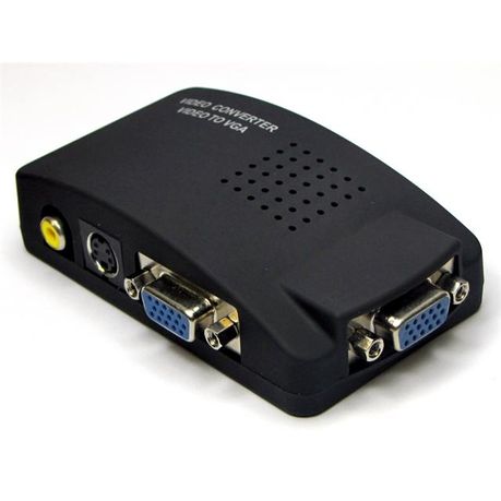 VGA/S-Video/Composite RCA to VGA Converter