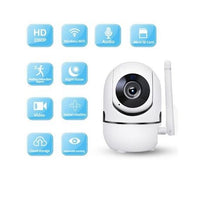 Auto Motion Baby IP Camera, Cloud Storage, Wi-Fi Camera, 720p, Self-Tracking Baby Monitor