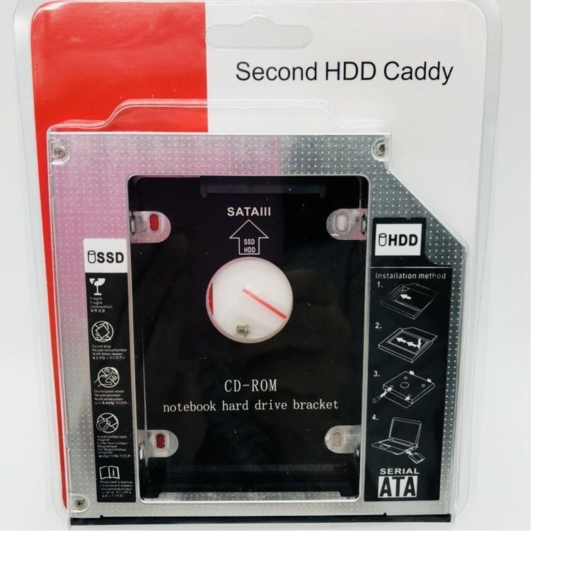 9.5mm SATA Hard Drive Caddy Tray for Laptop Notebooks