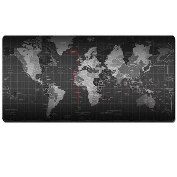 World Map Gaming and Office Mousepad