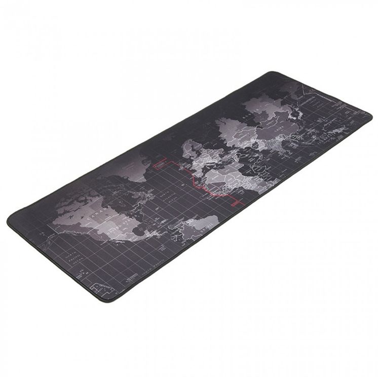 T4U Anti-Slip World Map Mouse Pad - Extended Mousepad - Gaming Mouse Pad