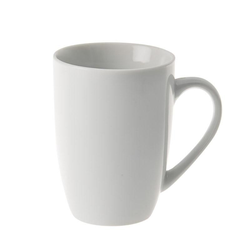 Bulk Pack x 24 Whiteware Barrel Shape Mug 350ml - White
