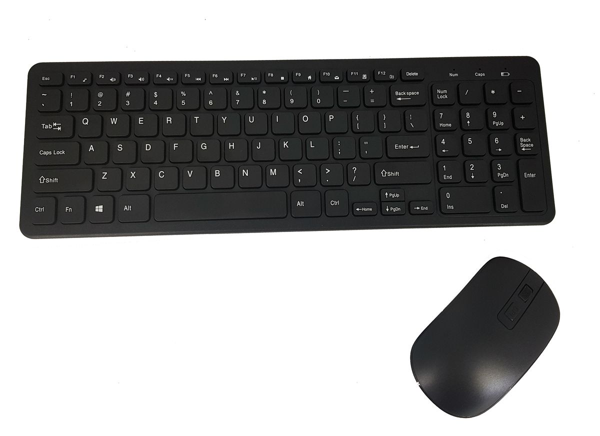 COMBO WIRELESS GKM520 Keyboard and Mouse - Black