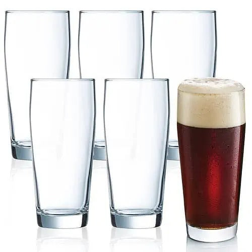 340ml Willy Tumbler Drinking Glass Set (Pack of 6)