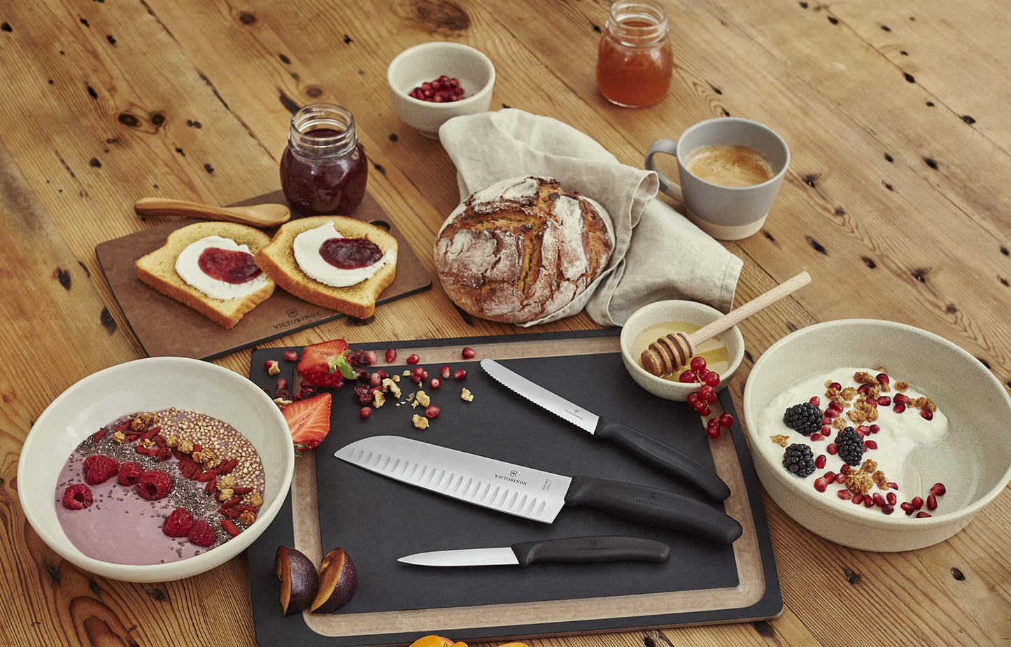 (7 Pcs) Stainless Steel Kitchen Knife Non Stick Set