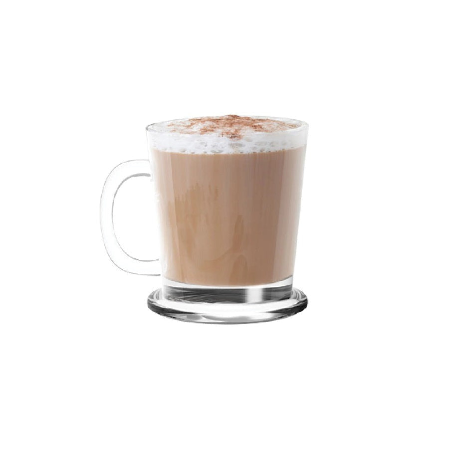 180ml Arabica Coffee Glass Mug Set (6 Piece Set)