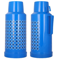 1.8L Tea Glass Liner Insulated Termos Flask Vacuum Plastic Water Thermos Bottle