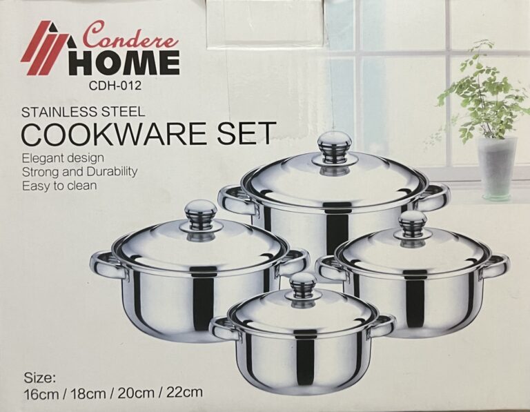 Sleek 4-Pot Set 8pc