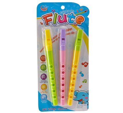 Bulk Pack 5 x Musical Flute - Set of 3 22cm