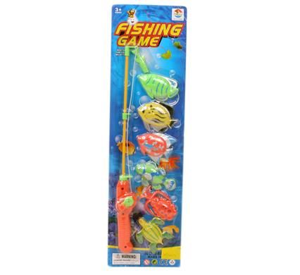 Bulk Pack 4 x Magnetic Fishing Game with Rod