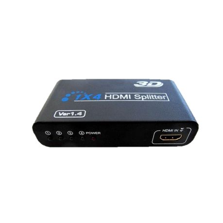 1 to 4 1080P 3D HDMI Splitter