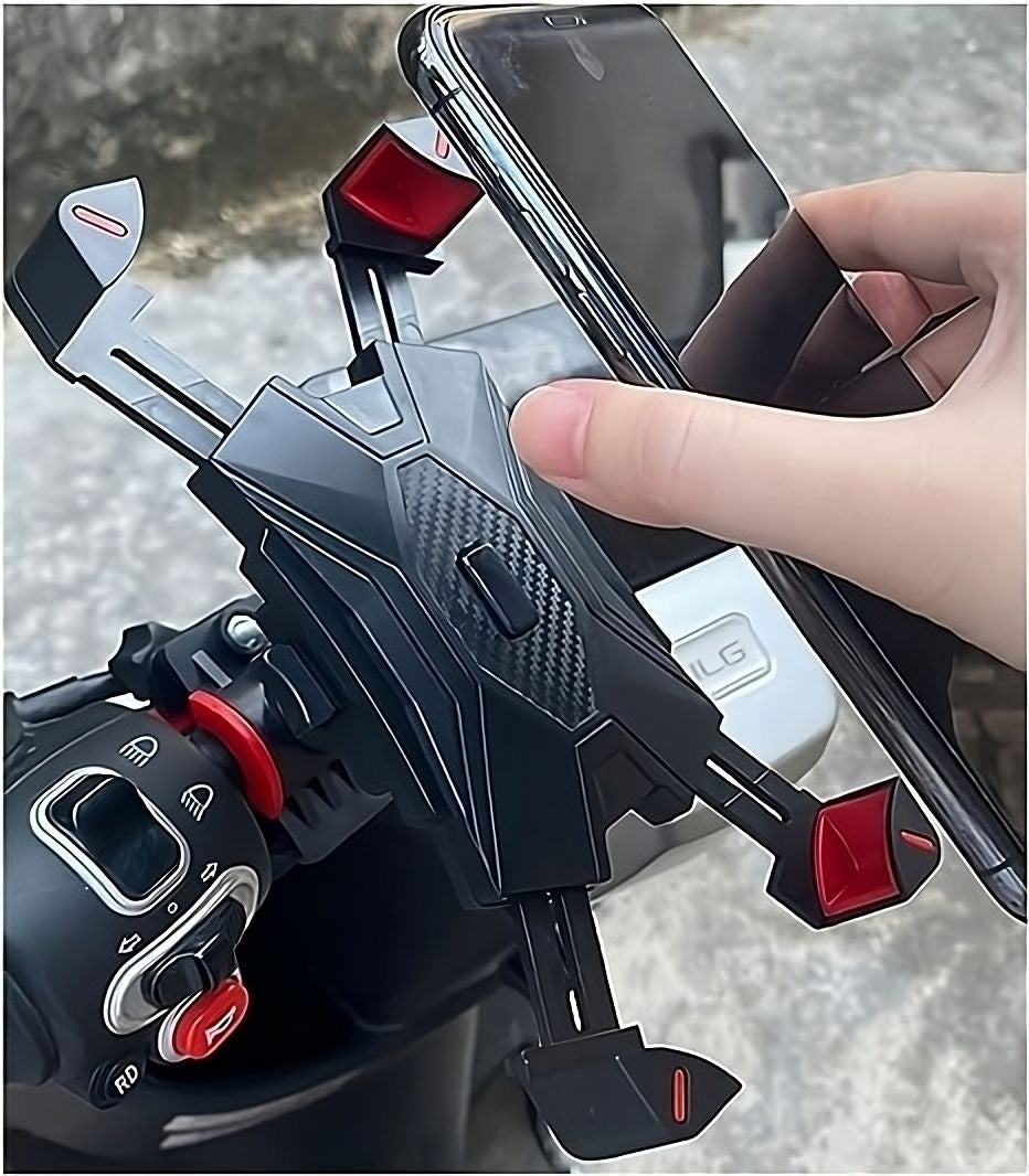 Phone Mount Holder for 4-7.2inches Bicycle Motorcycle Handlebar Bracket - 1 Pack