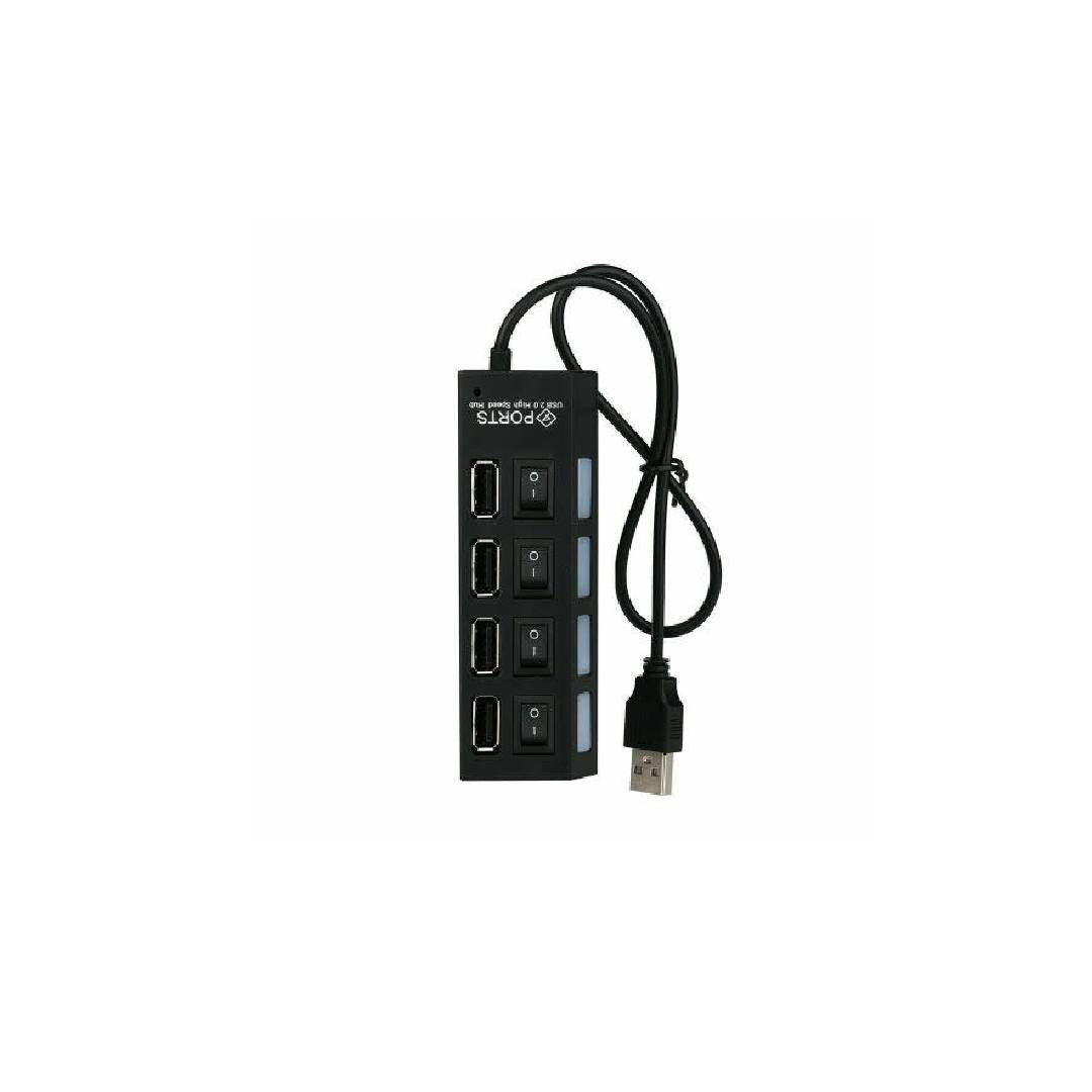 4 port individual switch with HI-speed adapter switch