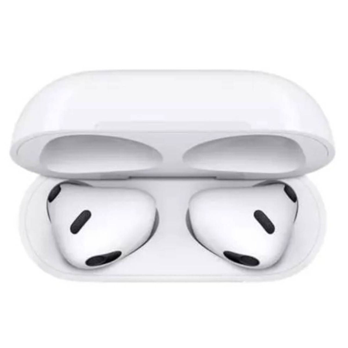 Wireless Mobile Bluetooth Airpod with Wireless Charging Case - White