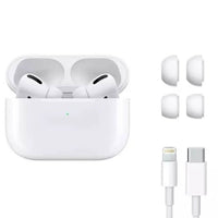 Wireless Mobile Bluetooth Airpod with Wireless Charging Case - White