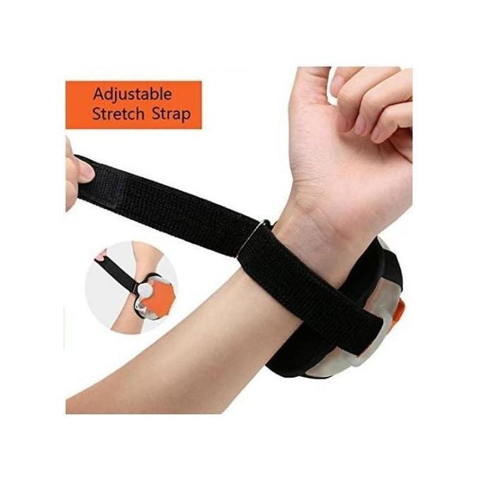 Wearable Hands-Free Wrist Kettle Sports Water Bottle - Orange