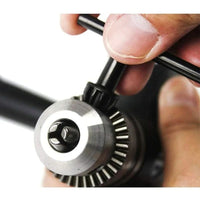 Right Angle Drill Attachment Chuck Adapter with Keyed Chuck