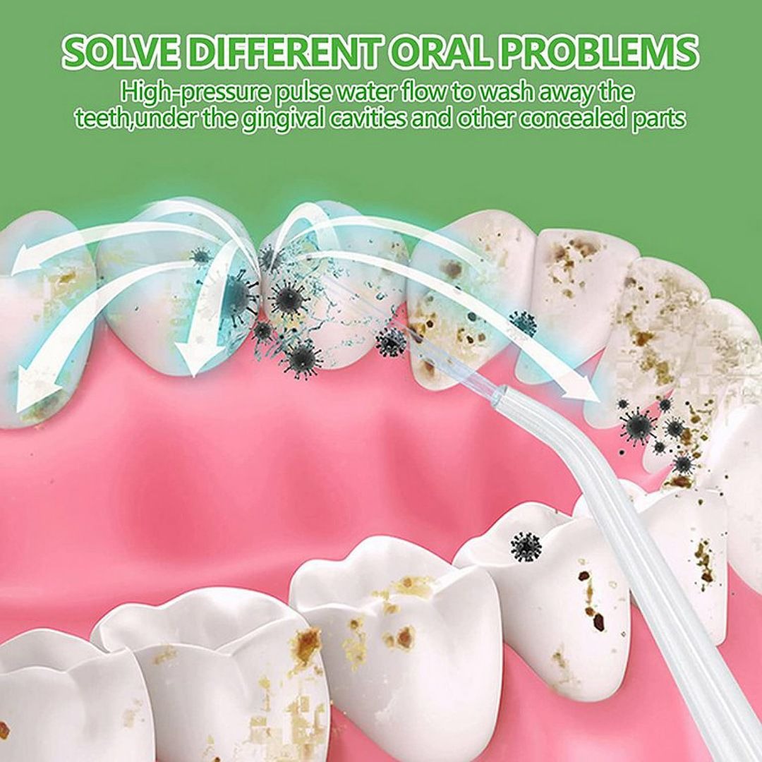 Portable Dental Water Flosser Electric Rechargeable Oral Irrigator