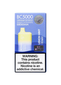 EBDESIGN BC5000 Rechargeable Disposable E-Cigarette - Lemon Mint