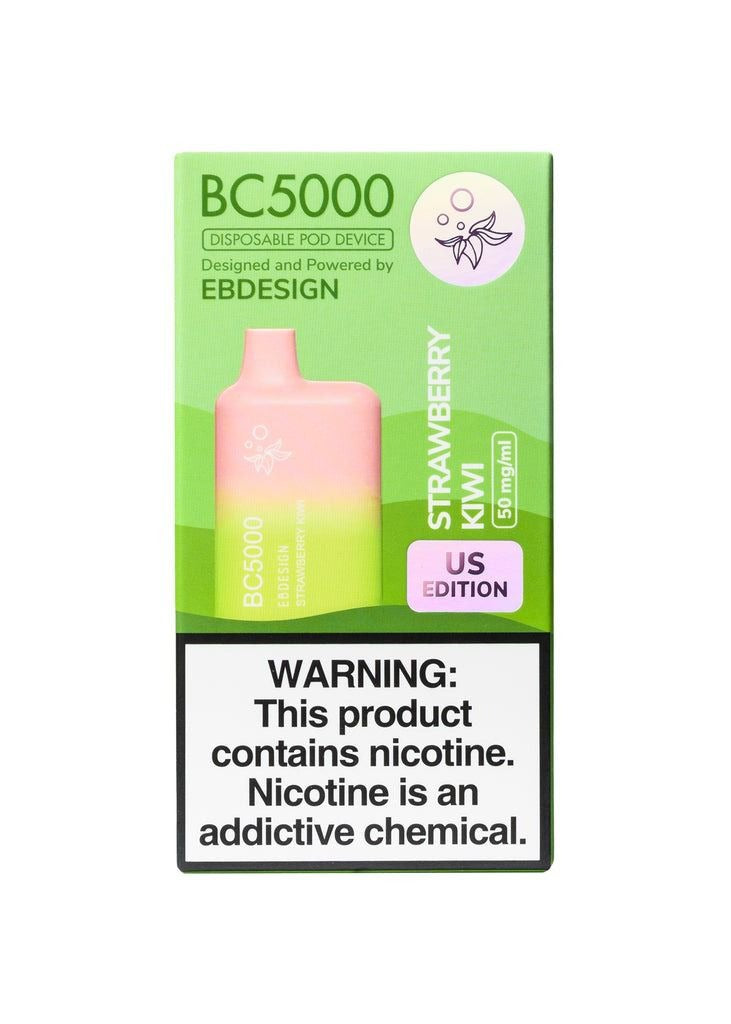 EBDESIGN BC5000 Rechargeable Disposable E-Cigarette - Strawberry Kiwi