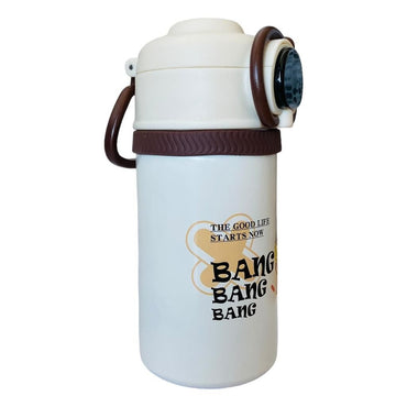 500 ml Flask Bottle with Digital Temperature Display - white