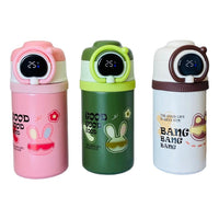 500 ml Flask Bottle with Digital Temperature Display - white