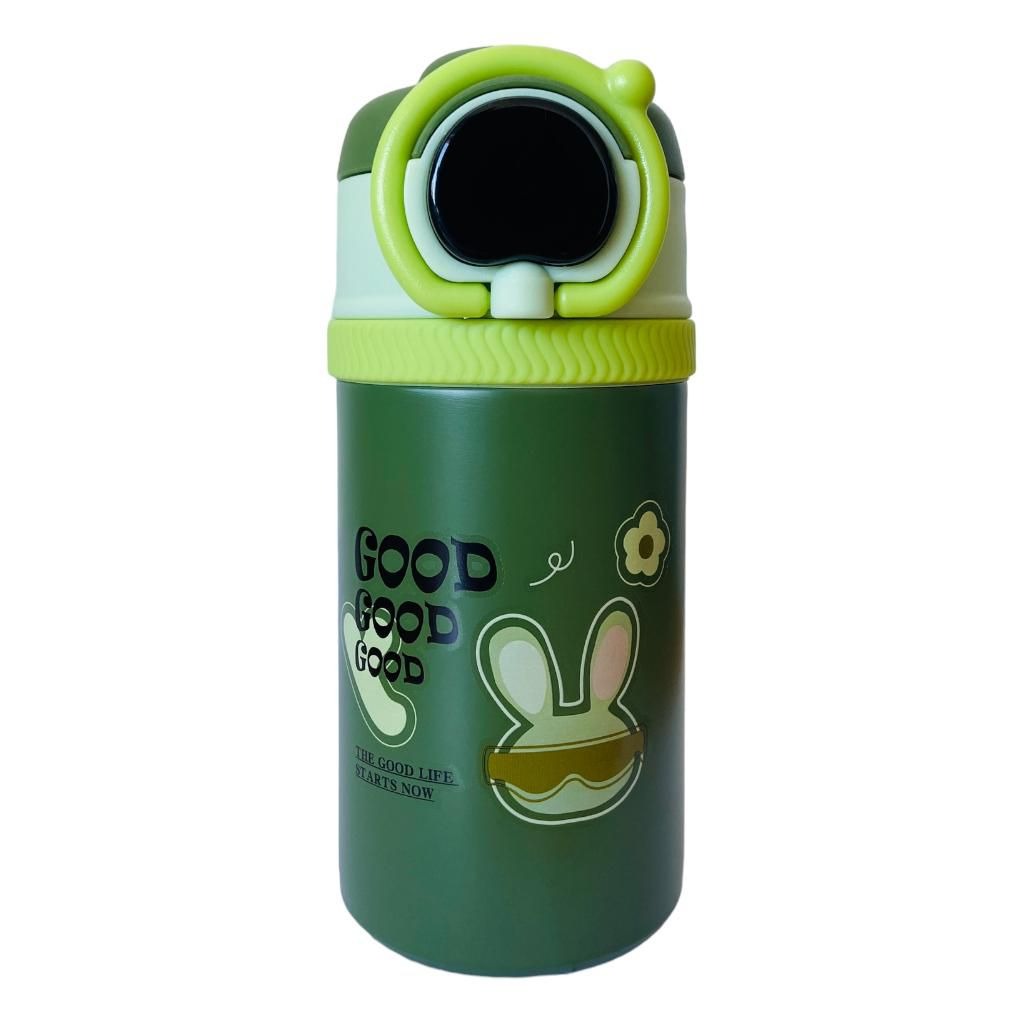 500 ml Flask Bottle with Digital Temperature Display - white