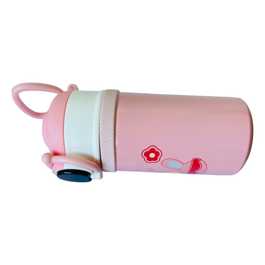 500 ml Flask Bottle with Digital Temperature Display - pink