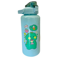 2lLeak-Proof, BPA-Free Dino Water Bottles