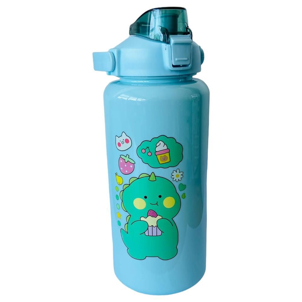 2lLeak-Proof, BPA-Free Dino Water Bottles