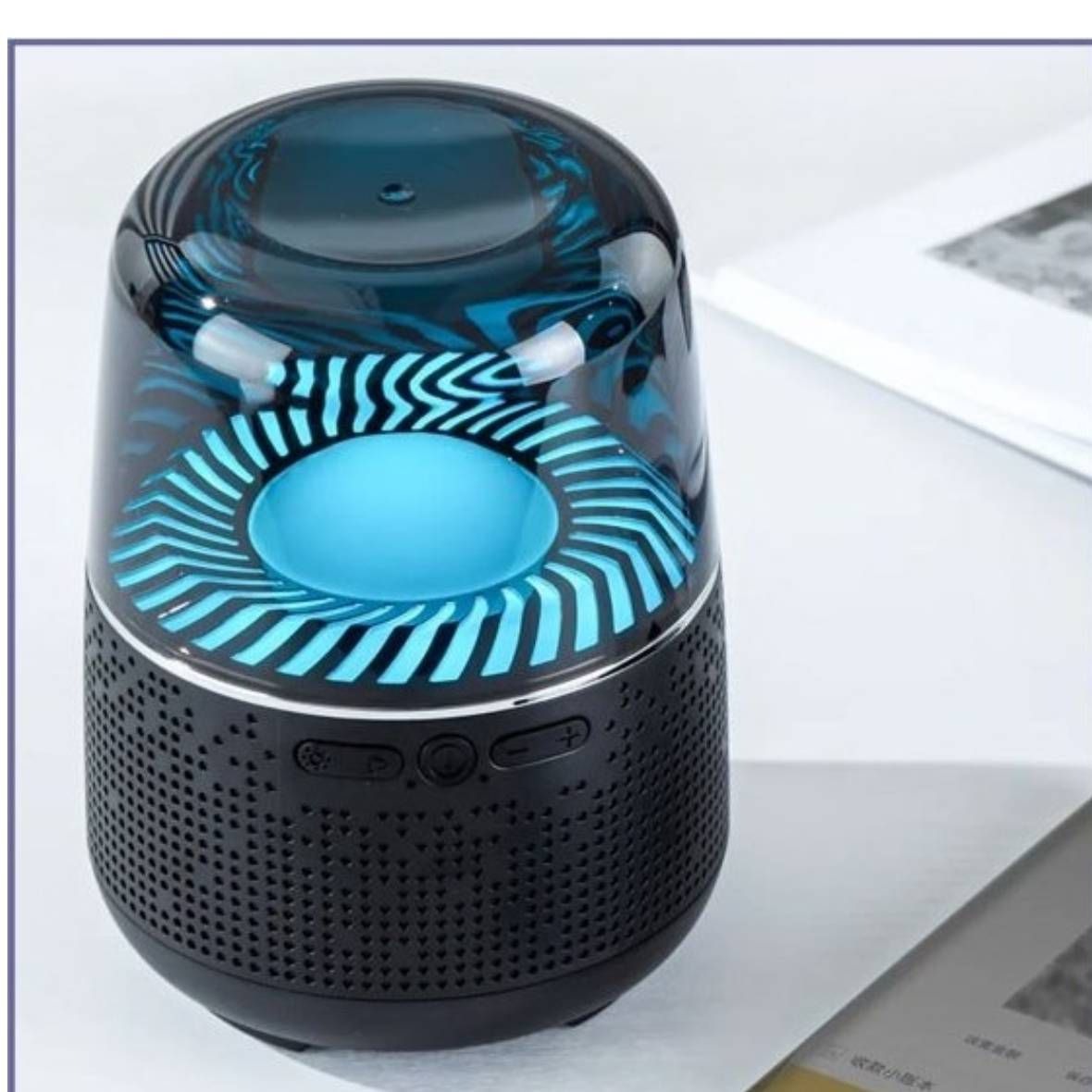 Kimiso KMS-168 Portable Wireless Speaker with TF Card Functionality - Black