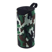 Harwa Portable Wireless Speaker with TF Card Functionality - Camouflage