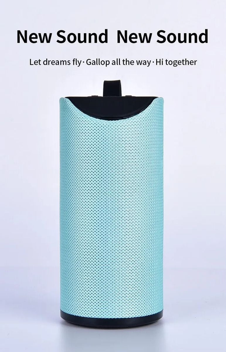 Harwa Portable Wireless Speaker with TF Card Functionality - Turquoise