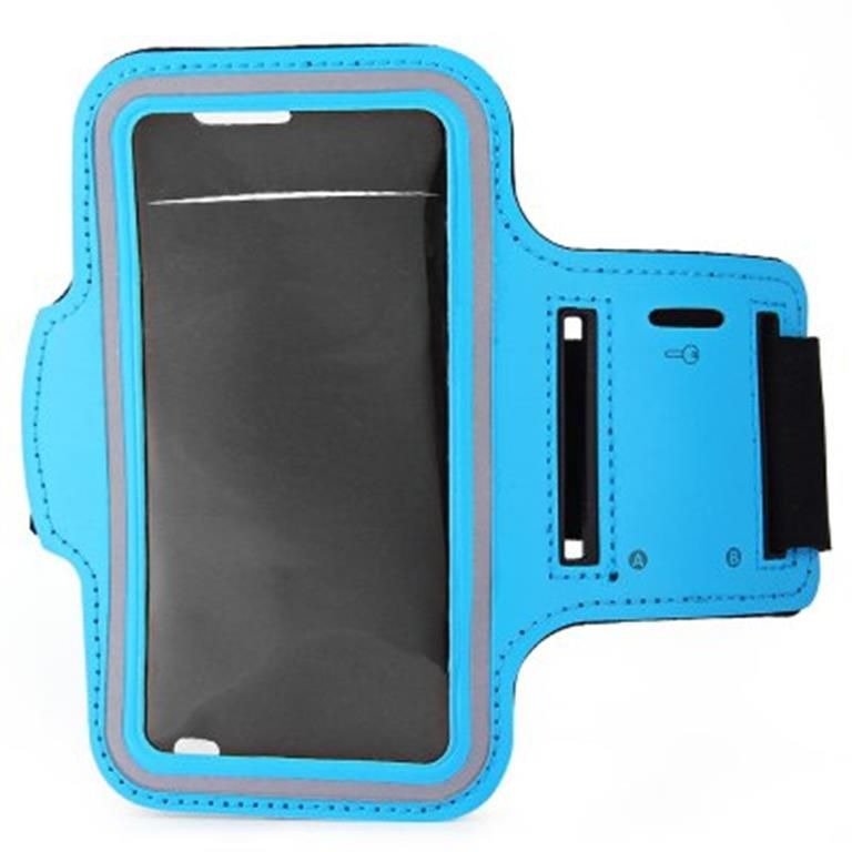 Sports Arm Band for Iphone 6 Plus and Iphone 7 Plus (5.5 Inch) - Blue