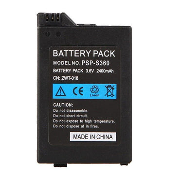 Replacement 3.6V / 2400mAh Rechargeable Lithium Battery For PSP